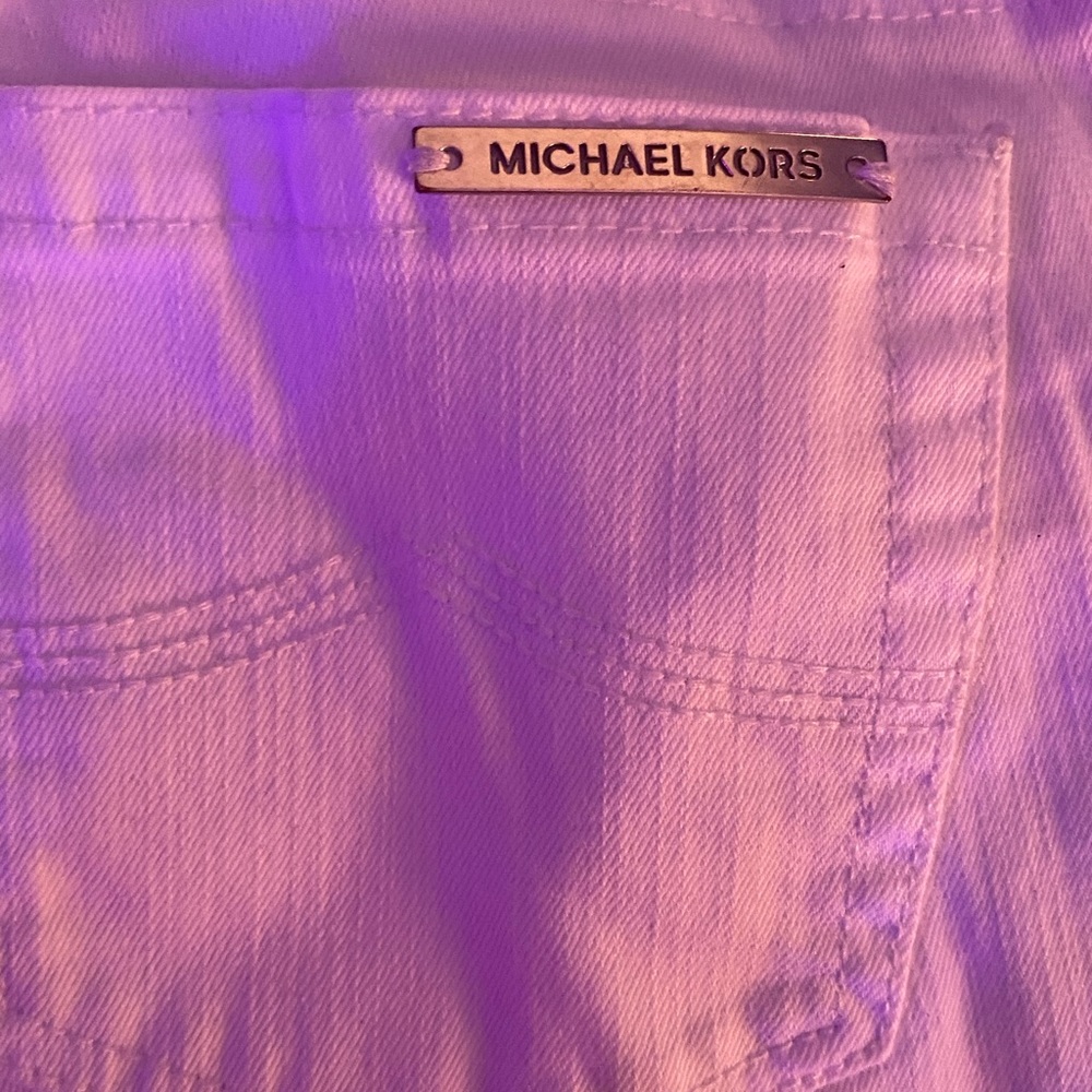 White Michael kors shorts